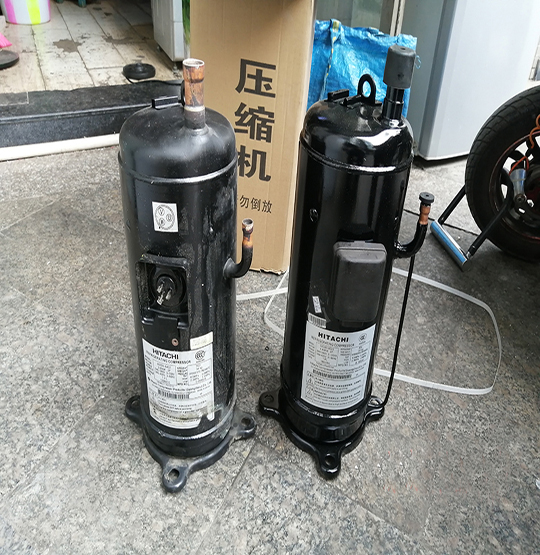 陵城中央空调压缩机的更换维修